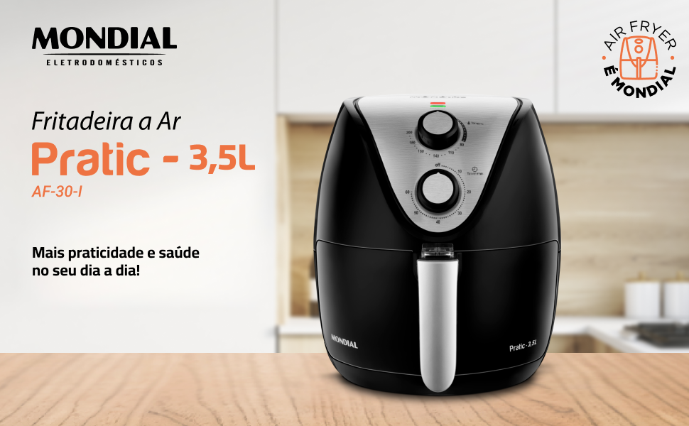 Air Fryer Mondial Family AF-30 é Boa? Review Completo + Prós e Contras