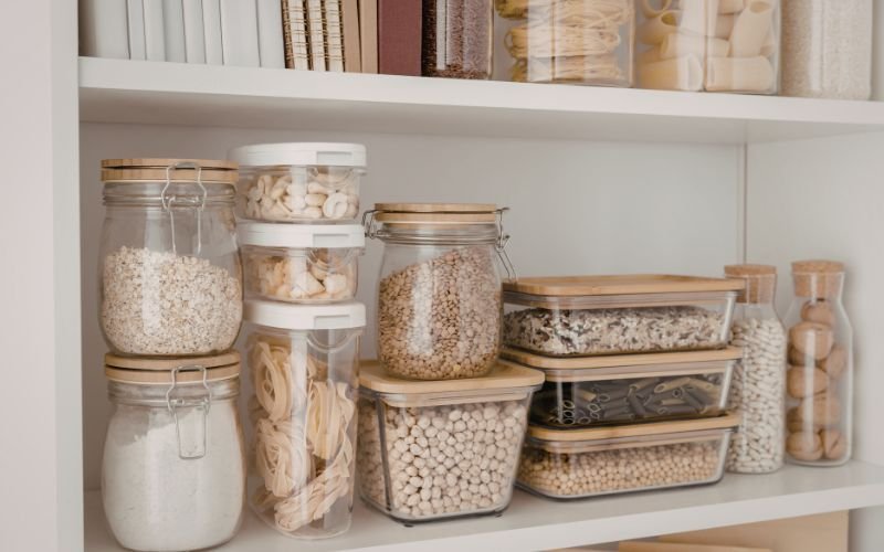 Organização da cozinha residencial