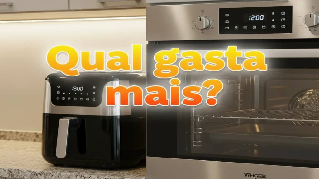 Forno elétrico Gasta Muita Energia em comparação a air fryer?