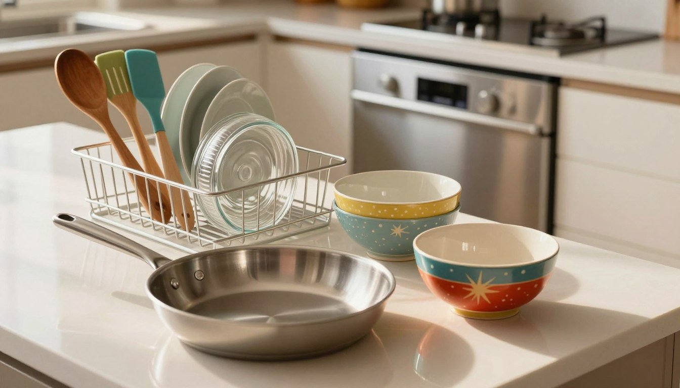 Utensílios que podem ou não ir na lava-louças