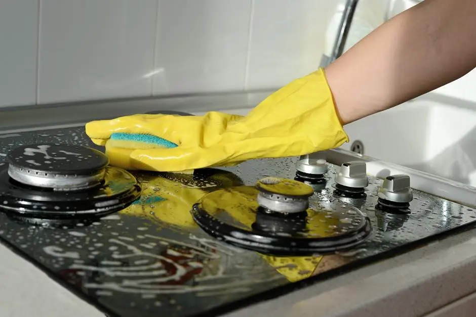 Como Tirar Gordura Queimada de Cooktop de Vidro